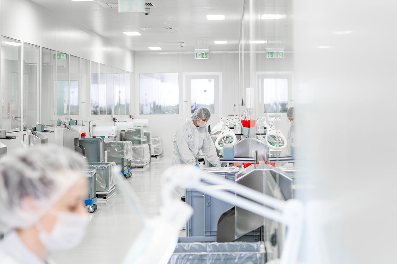 Clean room medical technology Clean room medical technology