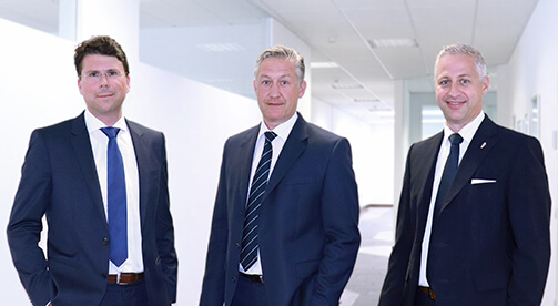 Marcus Wirthwein, Frank Wirthwein und Rainer Zepke Marcus Wirthwein, Frank Wirthwein und Dr. Ralf Zander